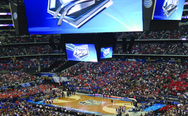 NCAA Final Four Sports Arena Flooring