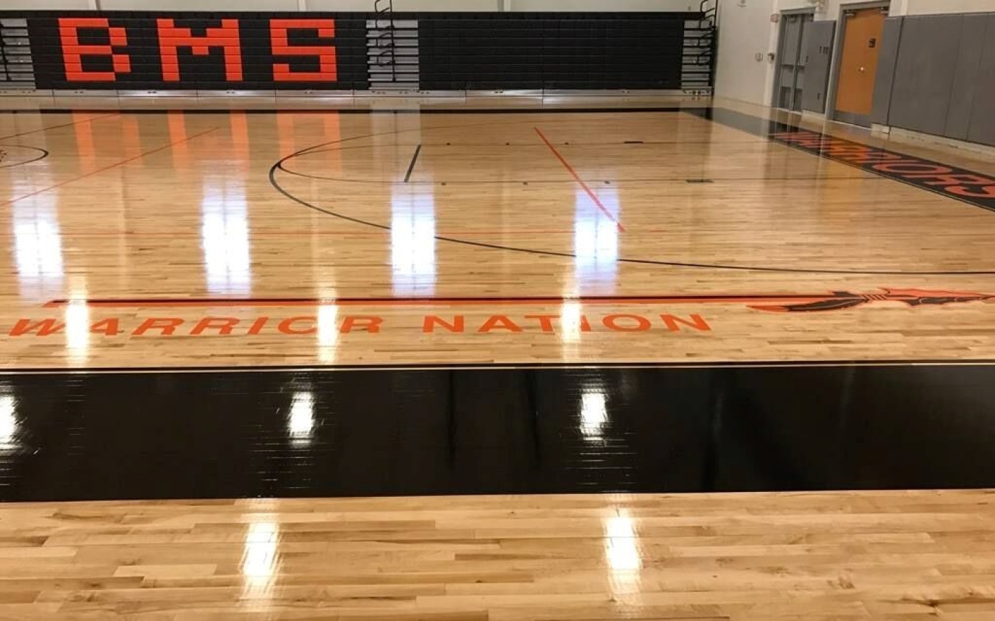 Bellview Middle School Gym Floor