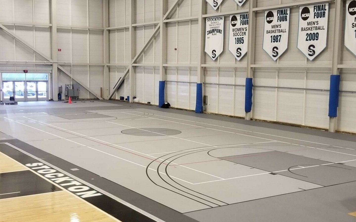 Stockton University Multi-Purpose Gym Floors