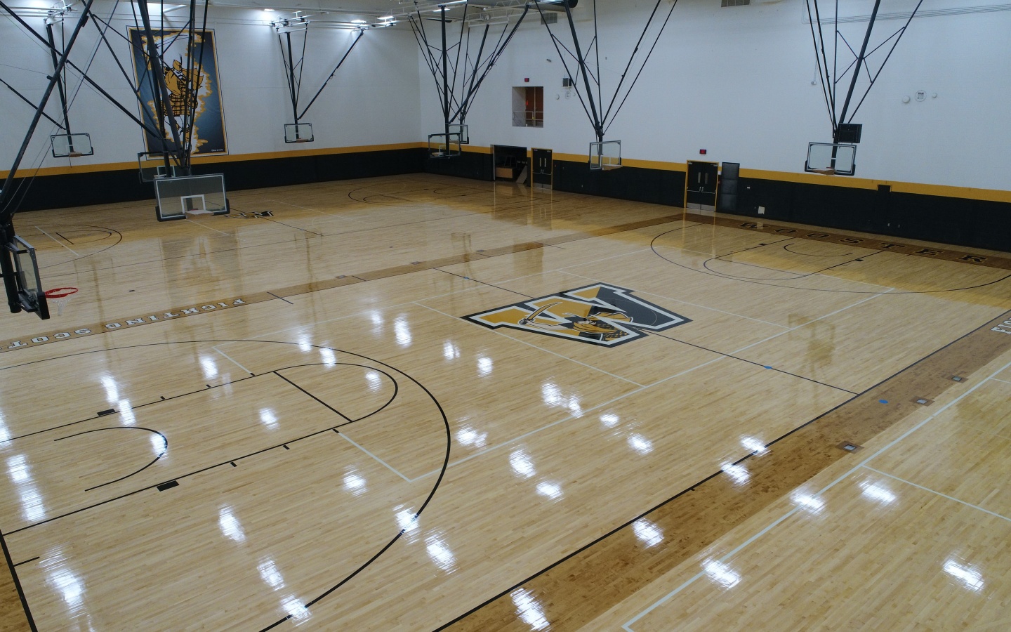 College of Wooster Gym Floor