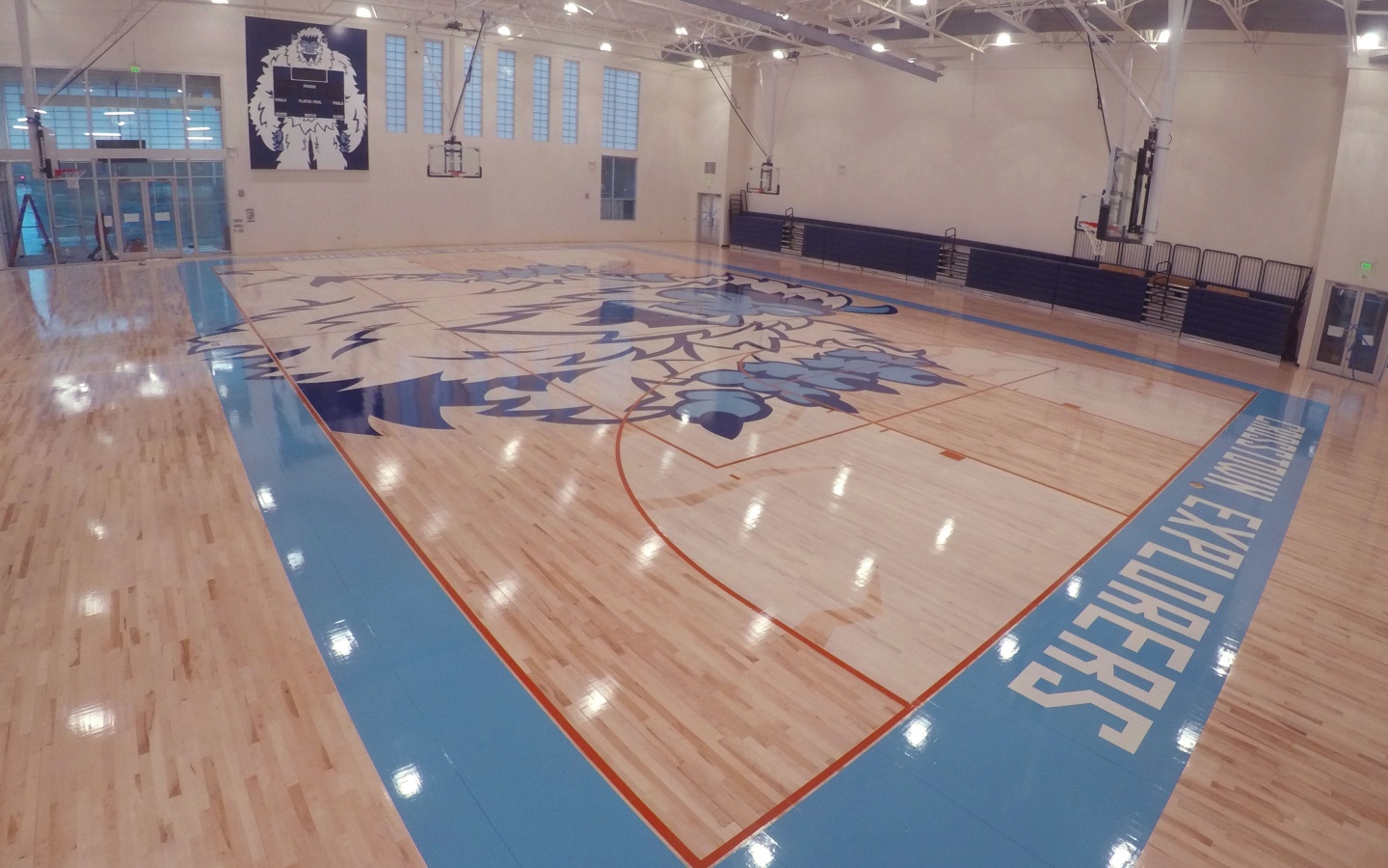 Crosstown Charter School Basketball Court