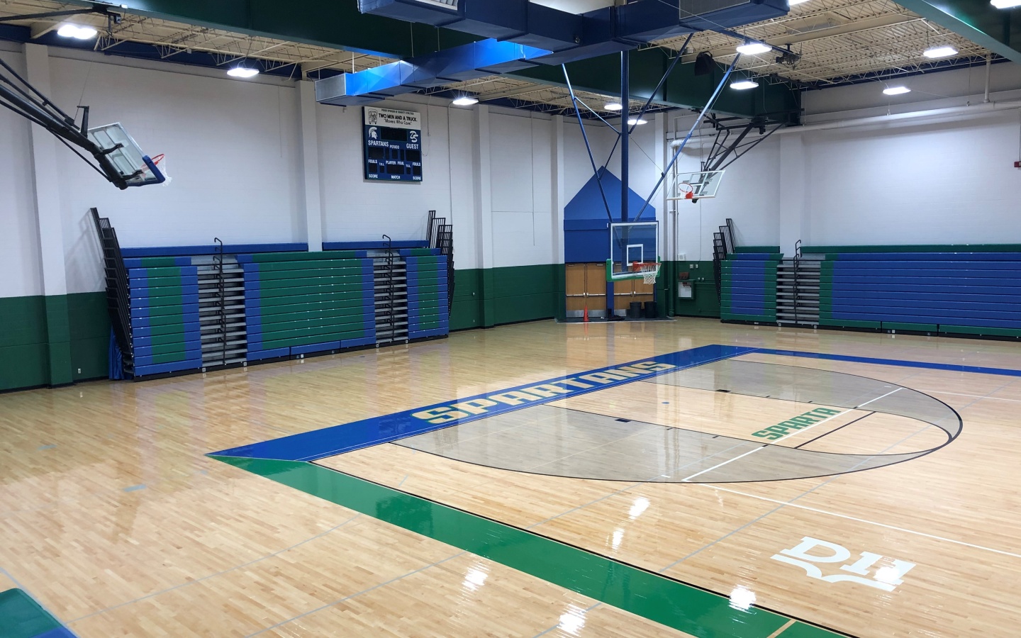 Doherty High School Gym Floor