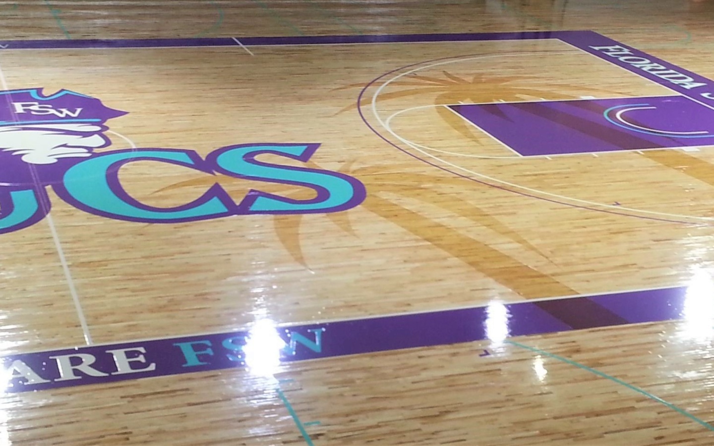 Florida Southwestern State College Gym Floor