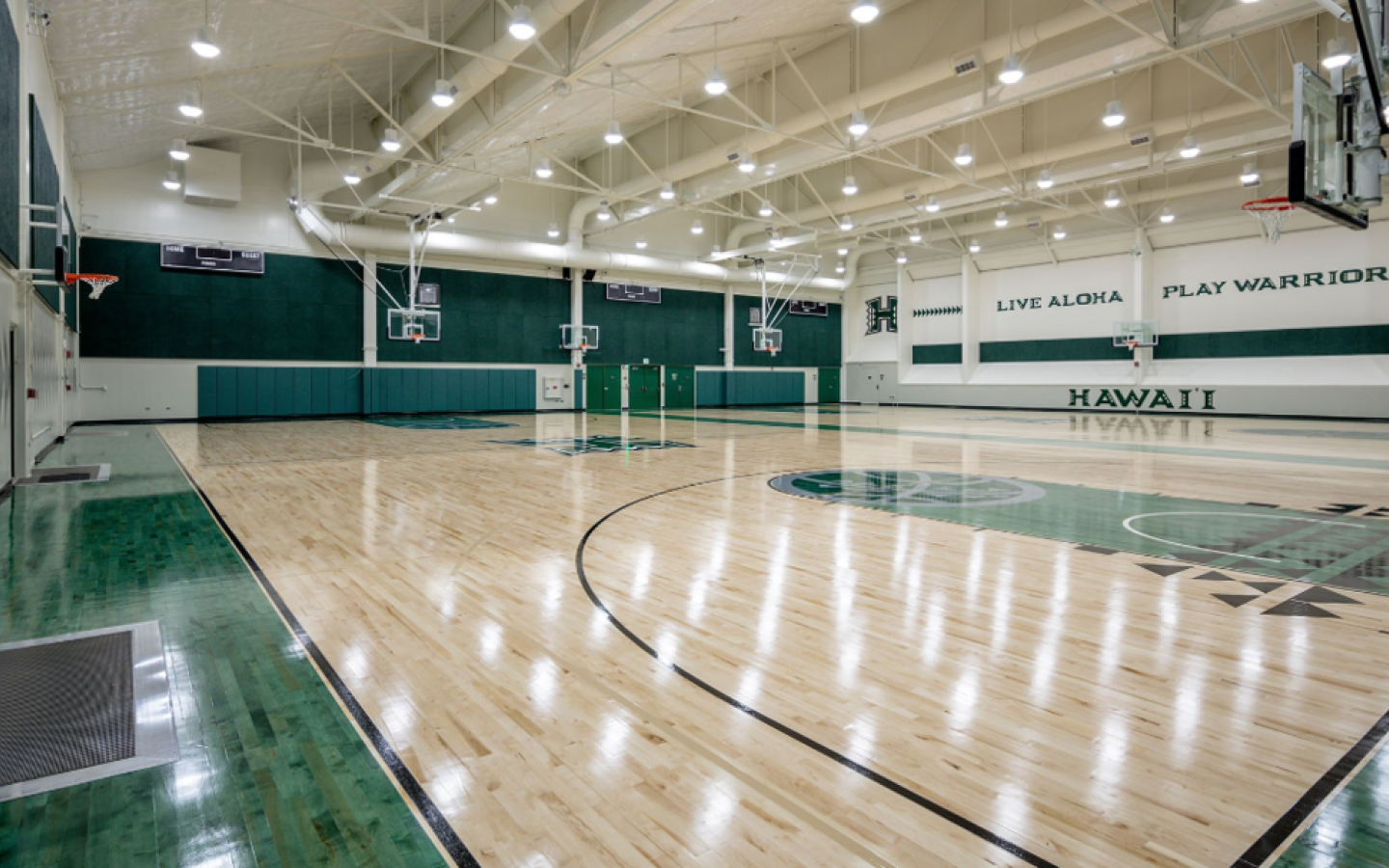 University of Hawaii Gym Floor