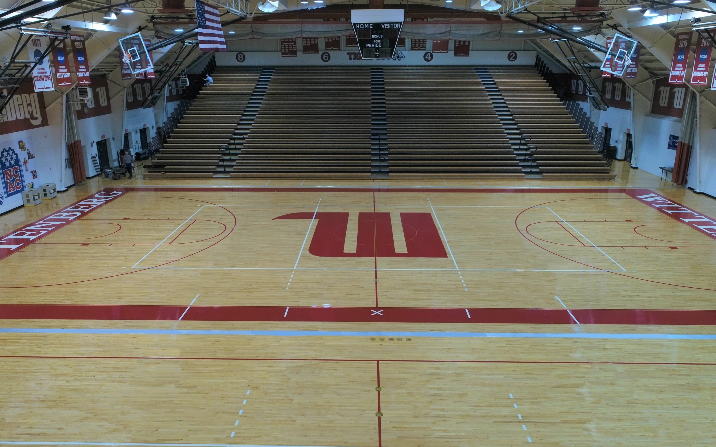 Wittenberg University Gym Floor