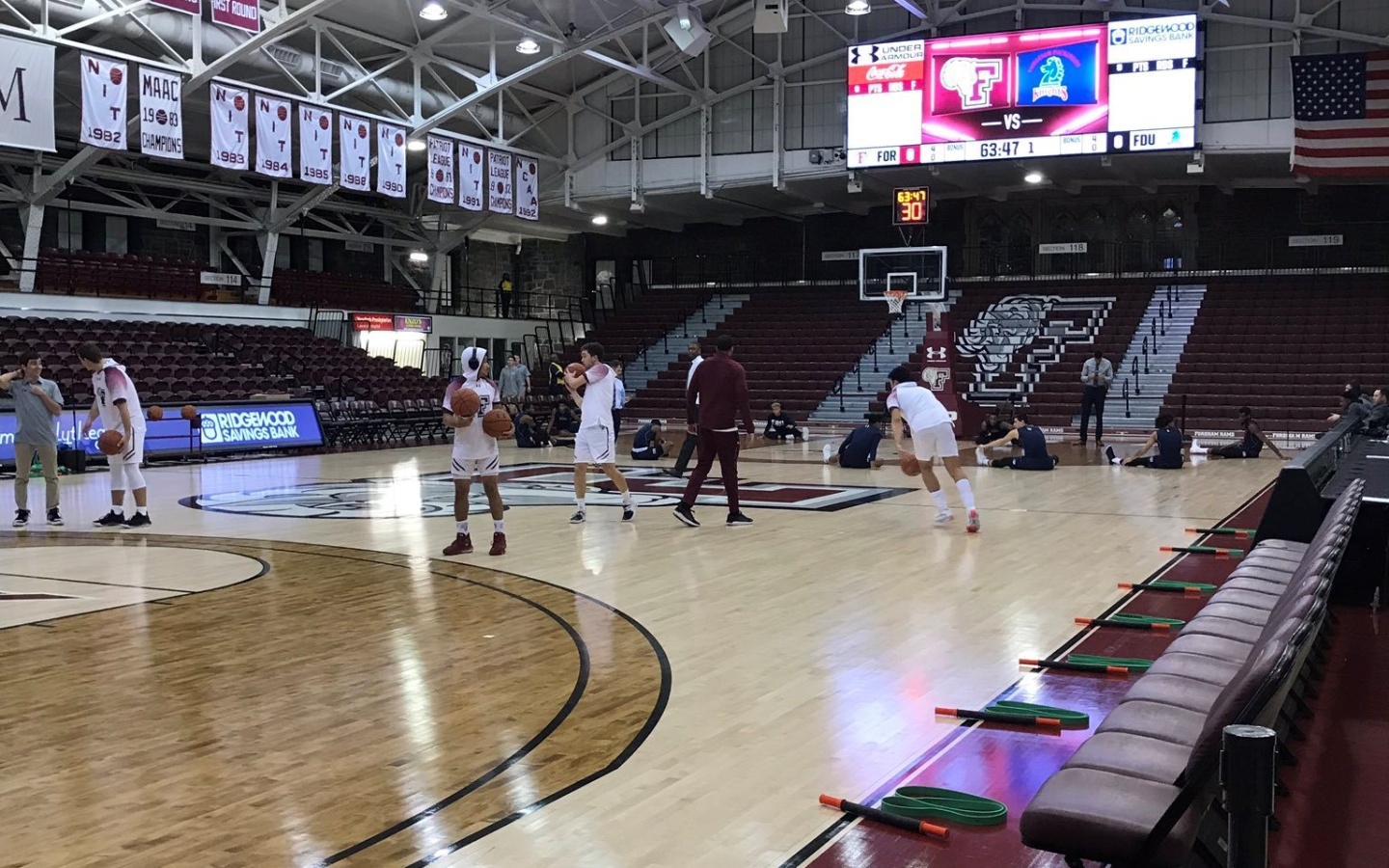 Fordham University Gym Floor