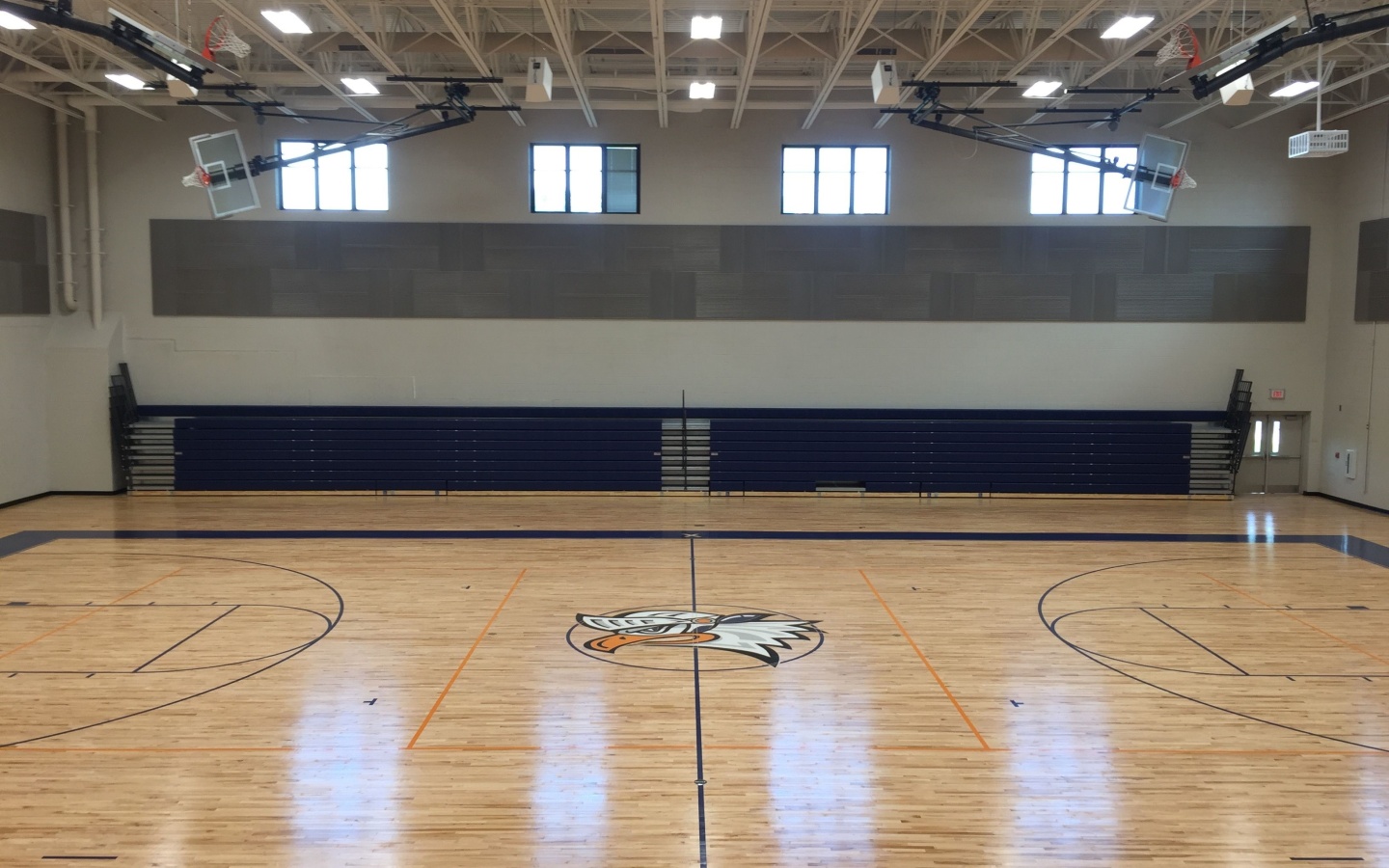 Pleasant Knoll Middle School Gym Floor