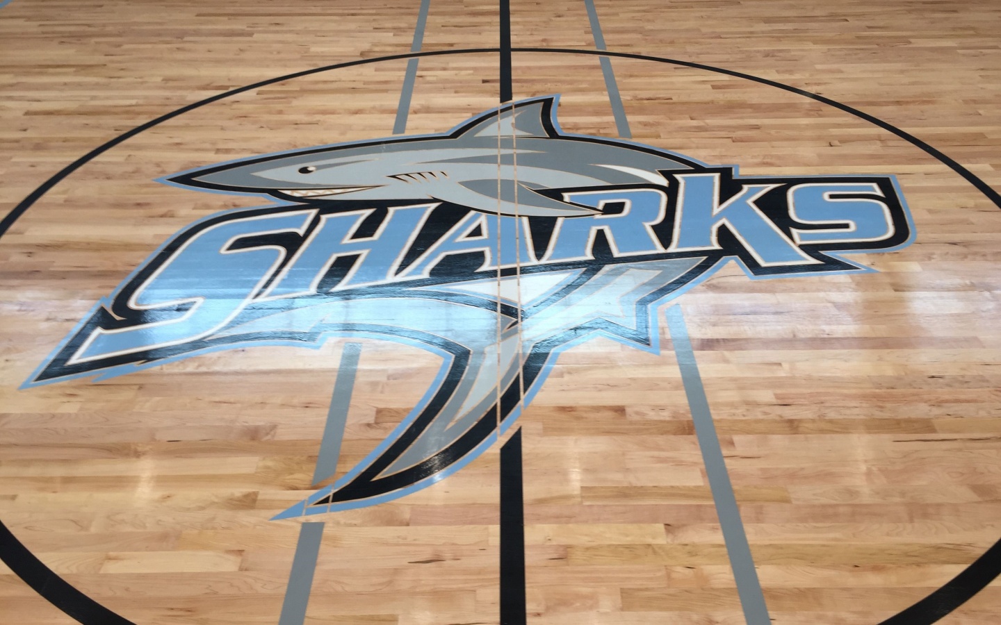 St. James Intermediate School Gym Floor